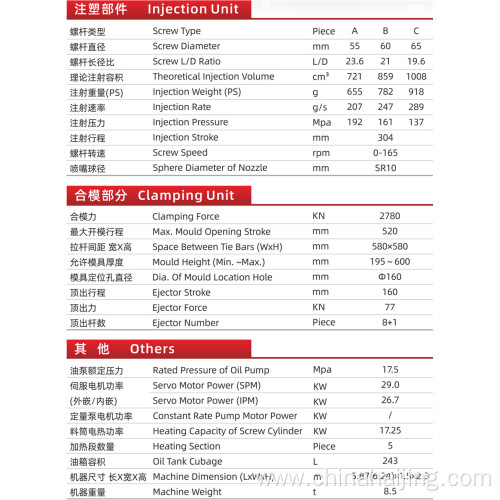 4.3 ton injection molding machine